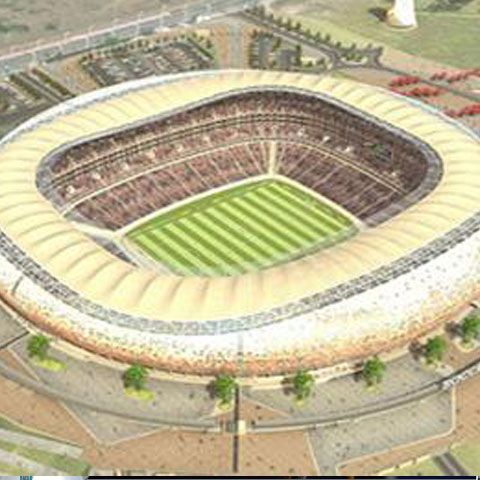 CM 2010 - 70.000 de muncitori care lucrează la stadioane au intrat de miercuri în grevă 