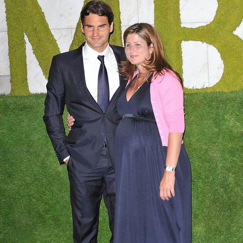 Federer: "Finala a fost atât de tensionată încât am crezut că soţia mea va intra în travaliu". VEZI FOTO