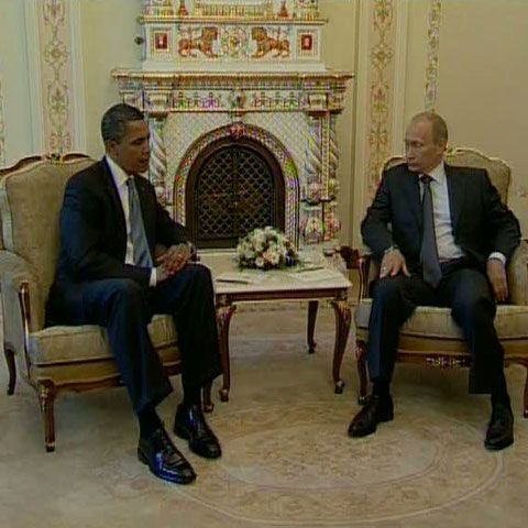 Întâlnirea de la Moscova, dintre Obama şi Putin a fost marcată de gafe