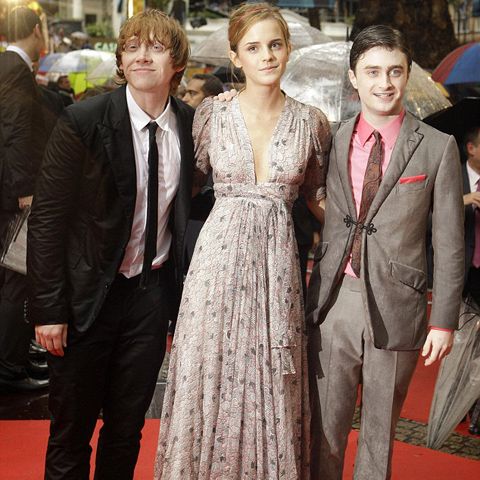 Vedetele s-au luptat cu ploaia la premiera Harry Potter - VEZI GALERIA FOTO