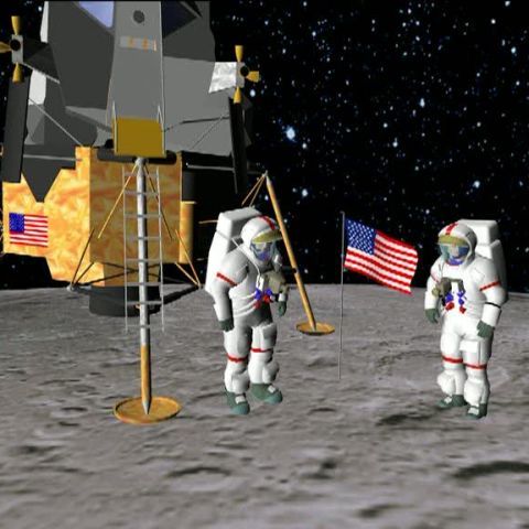 Cei trei astronauţi care au păşit pe Lună au povestit experienţa trăită acum 40 de ani