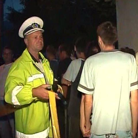200 de clujeni s-au strâns ca la spectacol, pentru a vedea un accident