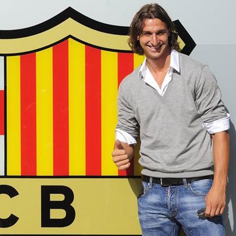 Ibrahimovic, cinci ani pe Camp Nou