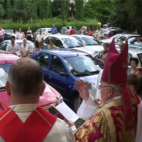 Maşinile şi motocicletele au fost binecuvântate la Oradea