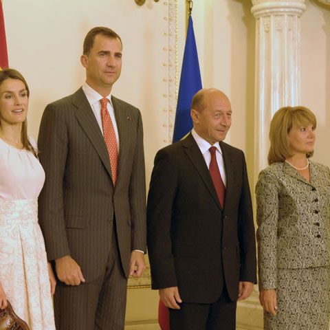 Prince Felipe de Asturias visits Romania 