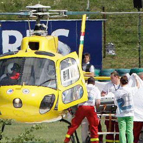 Formula 1: Massa a făcut primii paşi prin salonul spitalului din Budapesta