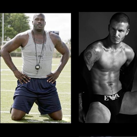 Shaquille O'Neal îl provoacă pe David Beckham la o partidă de fotbal pe Twitter