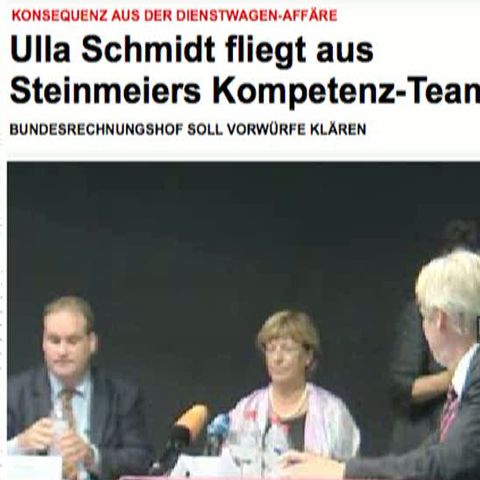 Ministrul german al Sănătăţii a fost înlăturat din echipa de campanie SPD 