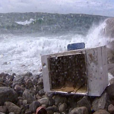 O navă norvegiană s-a scufundat în Marea Nordului, în urma unei furtuni 