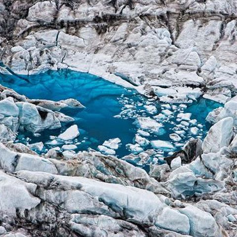 Fotografii dramatice arată topirea unui gheţar din Islanda - VEZI FOTO