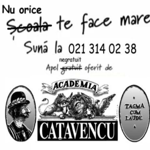 Academia Caţavencu: "Studinte pentru dinte la Spiru Haret"