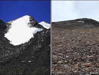 Cea mai înaltă pârtie de schi din lume s-a topit