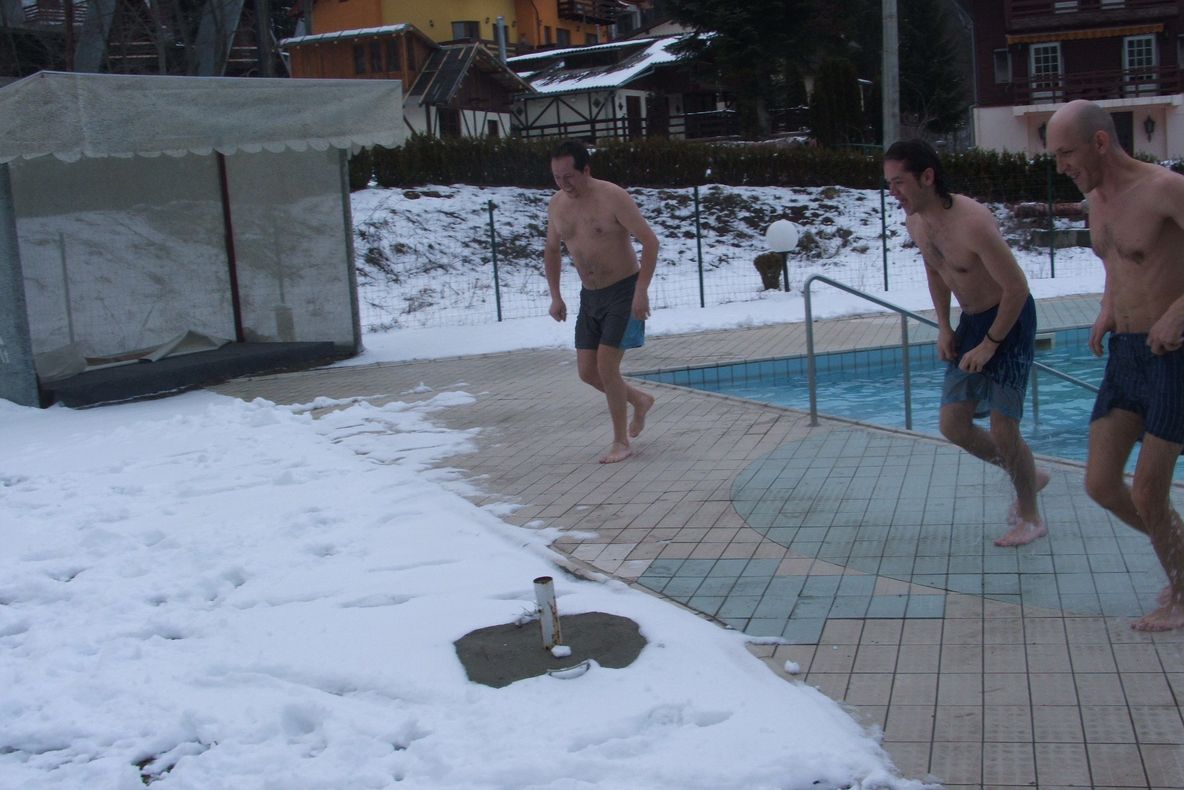 Sedinta foto pe zăpadă