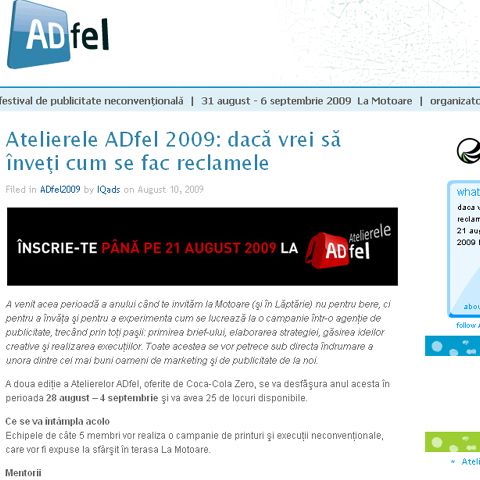 ADfel, ediţia numărul 4: Totul este permis