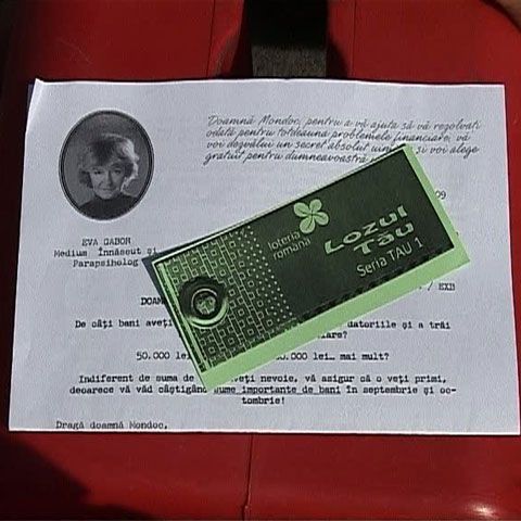 O firmă din Bucureşti promite credulilor "Declanşatorul imediat de bani"