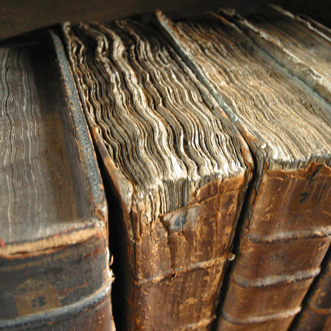 O bătrână a returnat bibliotecii o carte împrumutată înainte de război