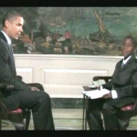Barack Obama a fost intervievat de un elev în vârstă de doar 11 ani 
