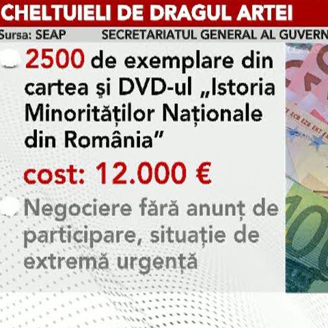 Guvernul a cheltuit sume uriaşe pe achiziţii fără licitaţie
