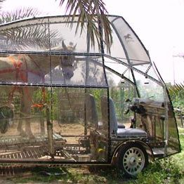 Naturmobil, maşina eco ce se foloseşte doar de un cal - VEZI FOTO