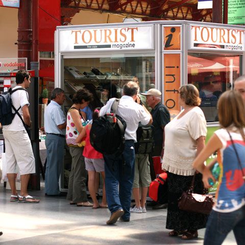 Primul punct de informare turistică a fost amenajat în Gara de Nord 