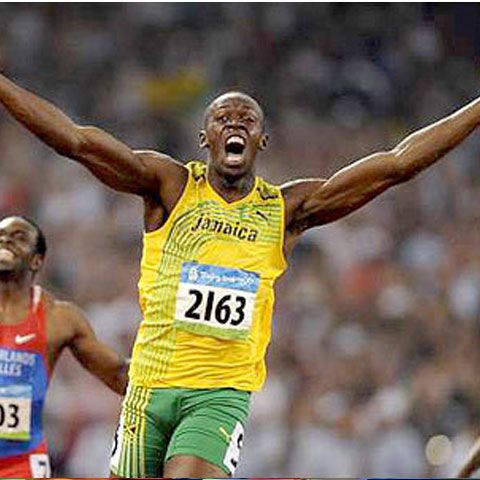 Atletism: Jamaica a câştigat proba de 4x100 metri, iar Bolt a obţinut a 3-a medalie de aur la Berlin