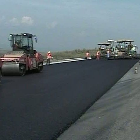 Primul kilometru din Autostrada Transilvania a fost finalizat