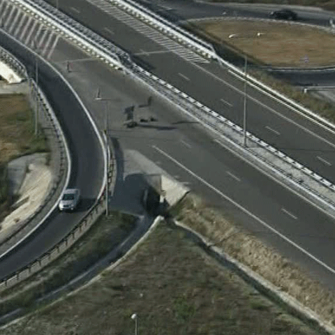 Poliţiştii rutieri au început o razie pe Autostrada Soarelui 