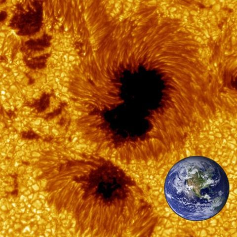 Petele solare influenţează clima Pământului