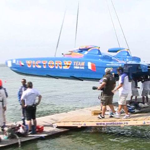 A început goana bolizilor pe apă la Mamaia, pe lacul Siutghiol