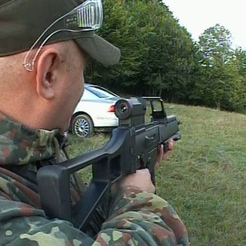 Peisaje impresionante şi airsoft, la Întorsura Buzăului