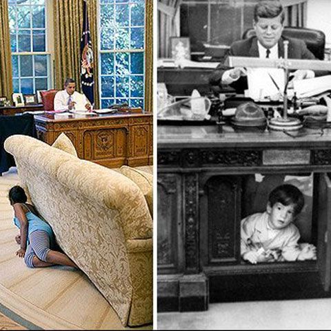 Fiica cea mică a lui Obama foloseşte uneori Biroul Oval ca loc de joacă