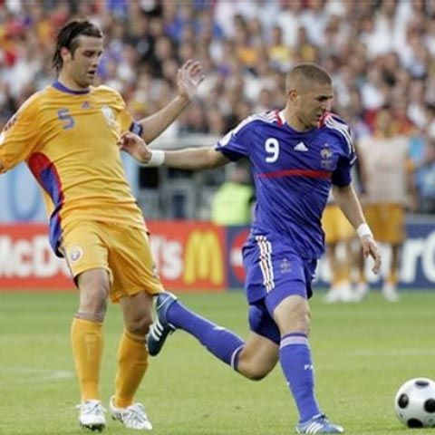 Avancronica partidei Franţa - România, din preliminariile CM 2010