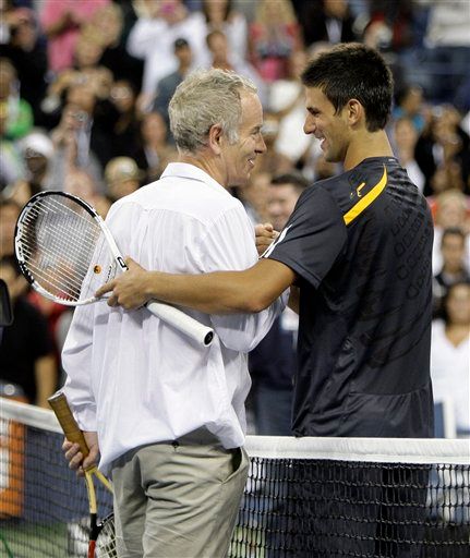 VIDEO / Djokovic îl imită pe John McEnroe, la US Open