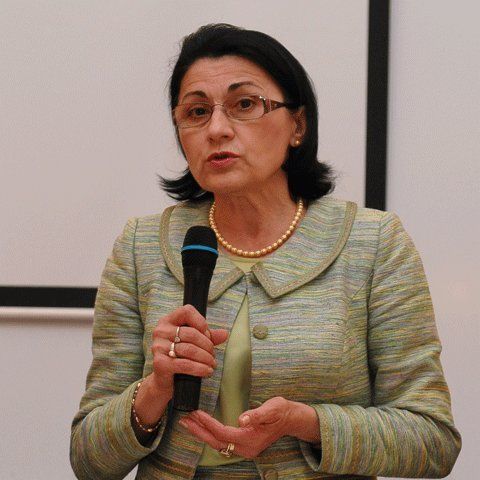 Ecaterina Andronescu discută la Parlament cu membrii comisiilor de învăţământ