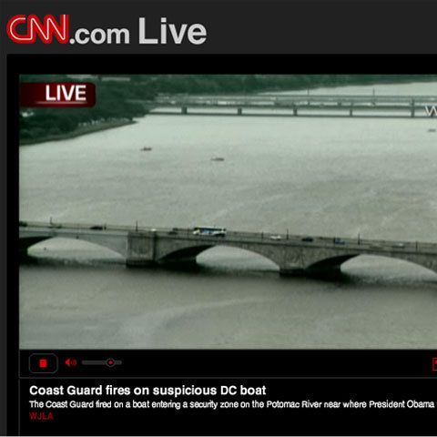 Incidentul de pe Potomac a fost un exerciţiu al Pazei de Coastă