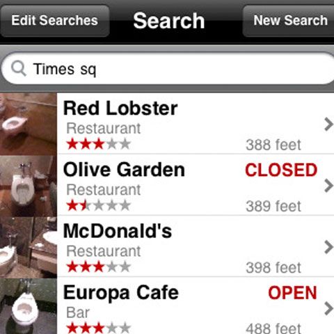 O aplicaţie pentru telefoanele mobile găseşte toaletele publice din întreaga lume
