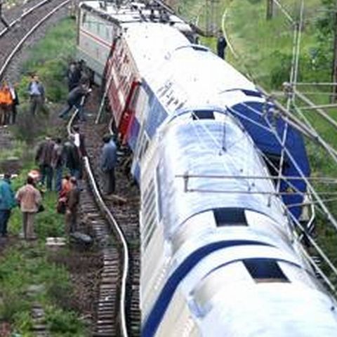 Accident feroviar şi în Dâmboviţa, la Gura Ocniţei