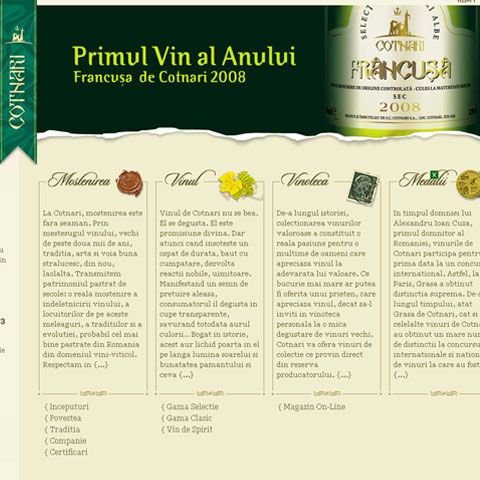 Romanian wine producer Cotnari sees profit down 7.5percent y/y in H1