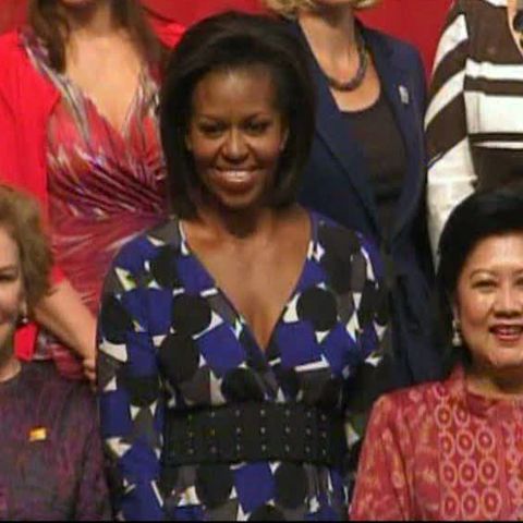 Soţiile liderilor G20 au fost primite de Michelle Obama cu un spectacol 