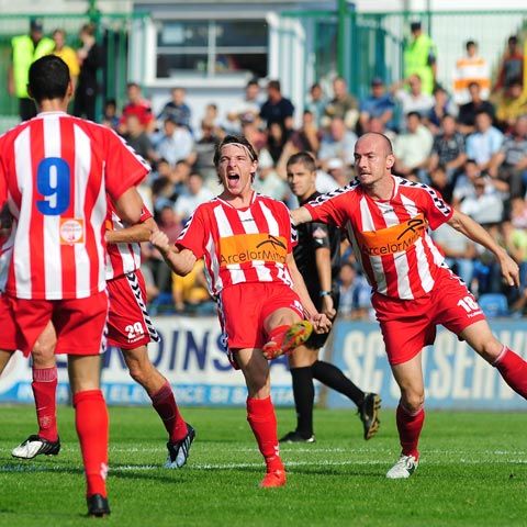 Liga I, etapa a 8-a: Panduri tăiaţi cu Oţelul, 2-3