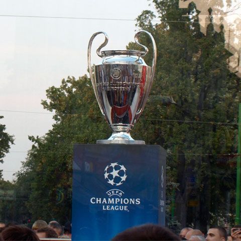 Trofeul Ligii Campionilor a fost prezentat la Arad