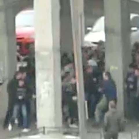 Suporterii ŢSKA Moscova s-au bătut pe rupte cu cei ai Zenit Sankt Petersburg - VEZI AICI VIDEO