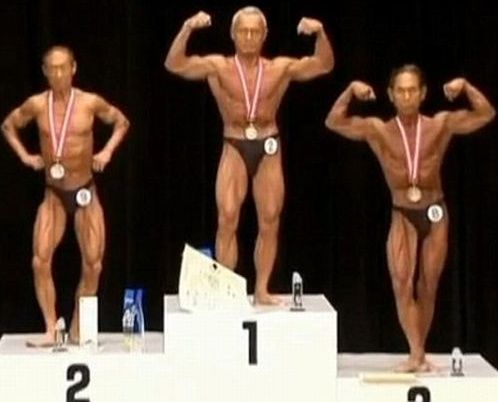 Concurs inedit de culturism în Japonia: Participanţii arată la 70 de ani ca la 30! - VEZI VIDEO