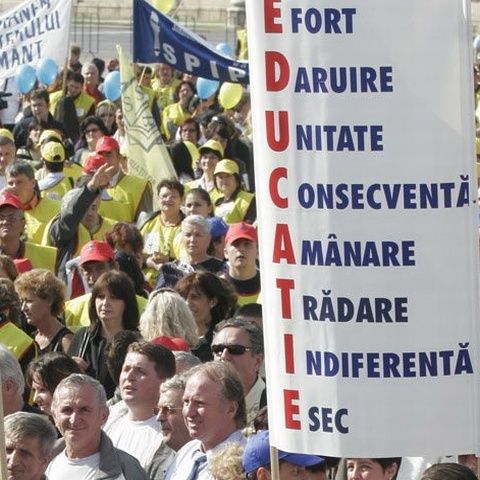 Peste 750.000 de bugetari vor participa la greva generală din 5 octombrie, potrivit sindicaliştilor