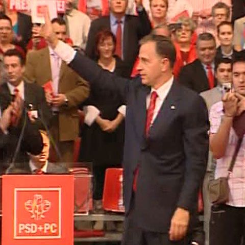 Geoană a cerut Congresului să constate încetarea coaliţiei cu PD-L