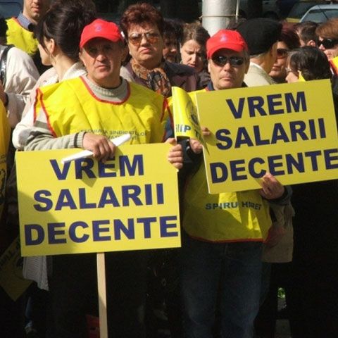 Greva generală a bugetarilor aduce o economie de 17 milioane de euro la bugetul de stat