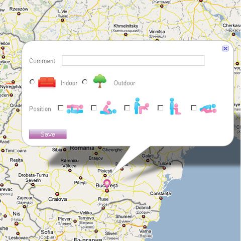 Tocmai am făcut sex: internauţii fac o hartă a lumii în funcţie de locul unde s-au iubit