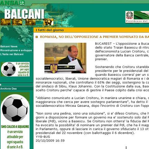 Presa internaţională despre criza politică de la Bucureşti: Şi săraci şi fără guvern 