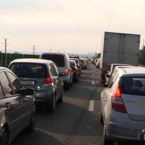 Restricţii de circulaţie pe Autostrada Bucureşti-Piteşti, din cauza unor lucrări