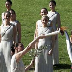 S-a aprins flacăra pentru Olimpiada de iarnă